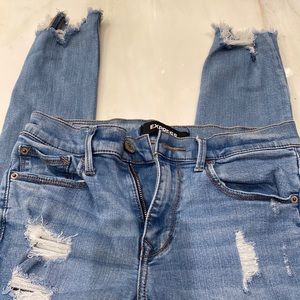 Express ankle leggings mid rise